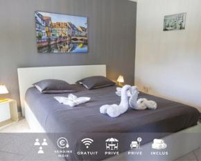Le Cocon appart avec parking privé & terrasse